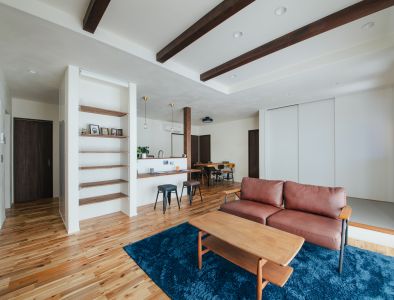 家事ラク＆育児楽のこだわり設計　シンプルモダン空間 写真